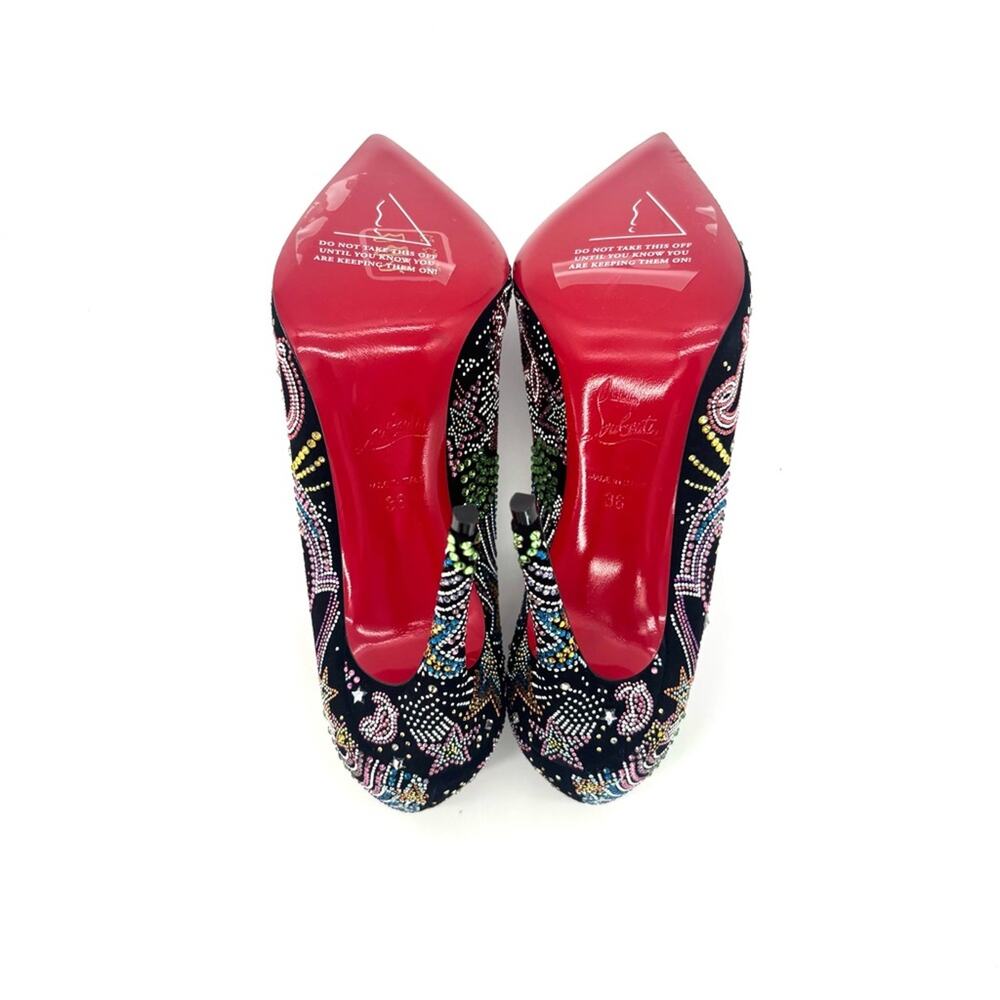 NEW Christian Louboutin Hot Chick Limited Edition Crystals Embellished Pumps 36 - Picture 8 of 9